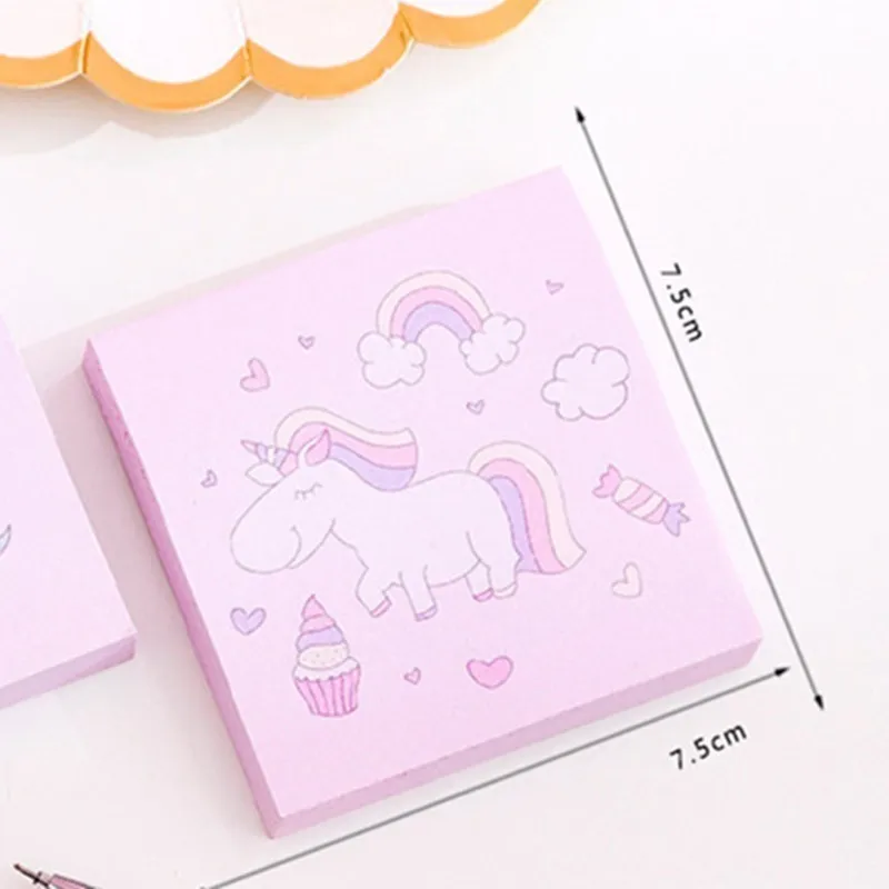 Креативный планировщик Липкие заметки Kawaii мультфильм блокнот милый Скрапбукинг блокнот офисное украшение канцелярские принадлежности 02123