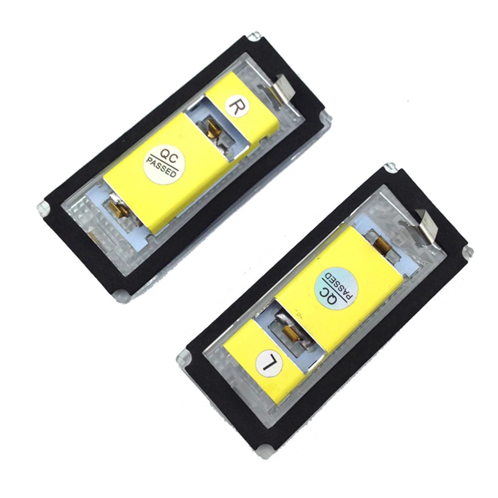 CSGJMY 2 шт. белые светодиодные лампы номерного знака для BMW E46 4D 323i 325i 328i 6000k 12V лампа