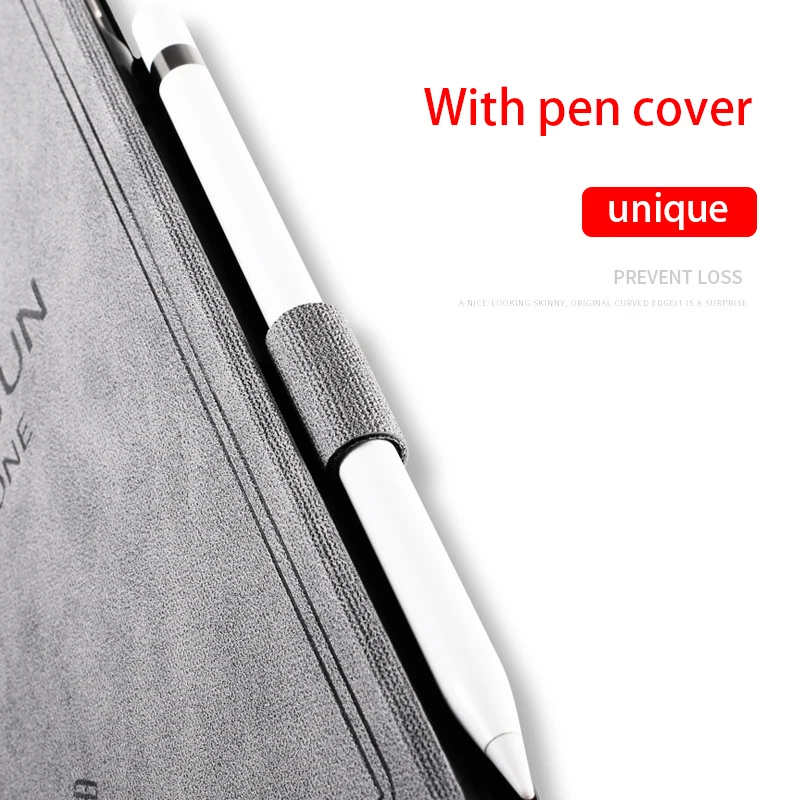 Чехол с держателем карандаша для iPad 9 7 Air 1 air 2 2017 5th 2018 6th Generation Folio Silicone Smart case Auto Wake