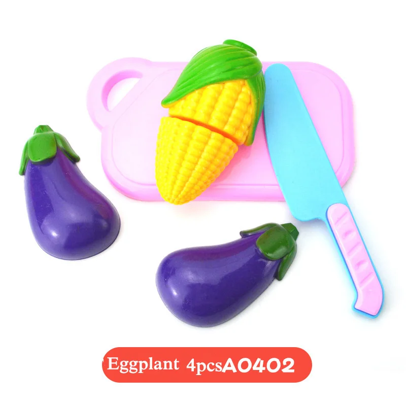 Пластиковые игрушки для фруктов и овощей раннего развития образования|cutting toys|toy