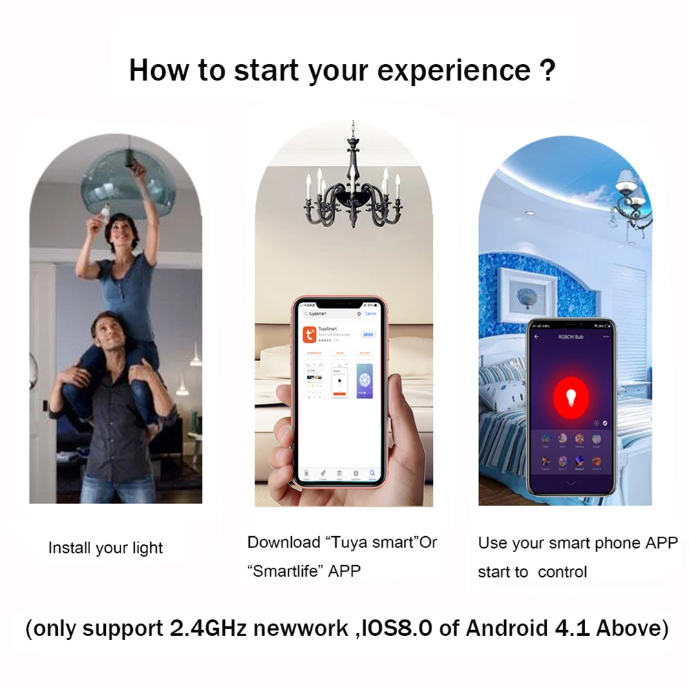 Умный светильник MR16 5 Вт Светодиодный wifi лампа RGBW Светодиодный точечный светильник, работает с Amazon Alexa и Google home, равный 50 Вт галогенная лампа