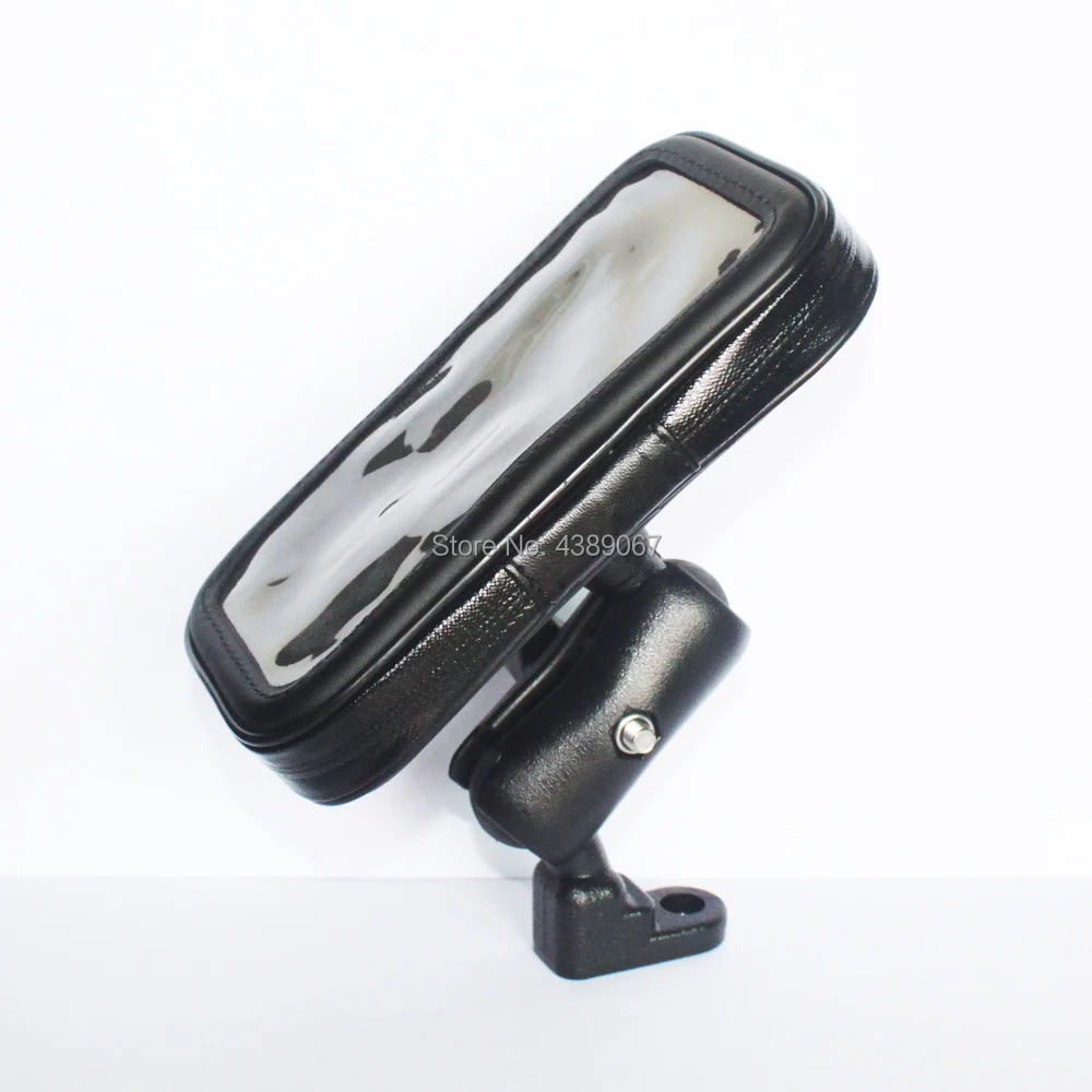 Мотоцикл скутер зеркало заднего вида держатель для мобильного телефона
