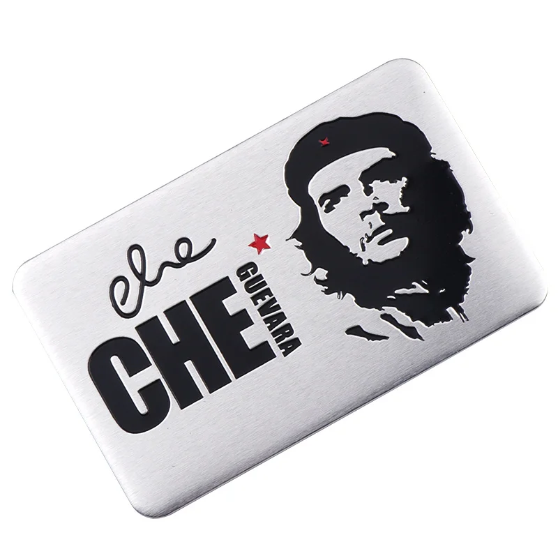 3D автомобильный Стайлинг CHE Guevara, эмблема, наклейки, металлические царапины, покрытие, украшение автомобиля, индивидуальные креативные авто аксессуары
