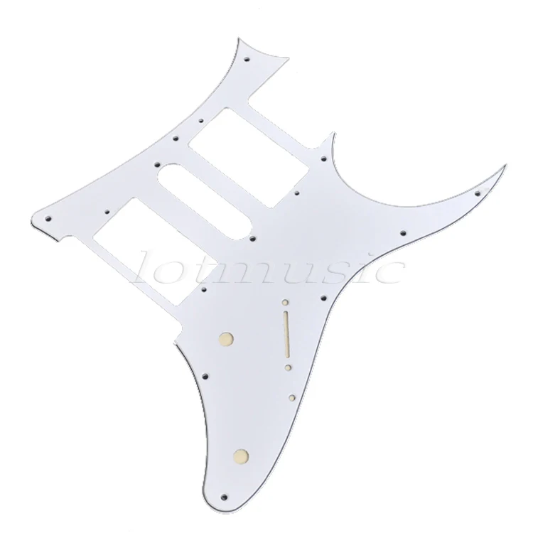 2 шт. 3 слоя 10 отверстий Eletric Guitar Pickguard для Ibanez RG250 стильная Замена|guitar pickguard|3 plypickguard