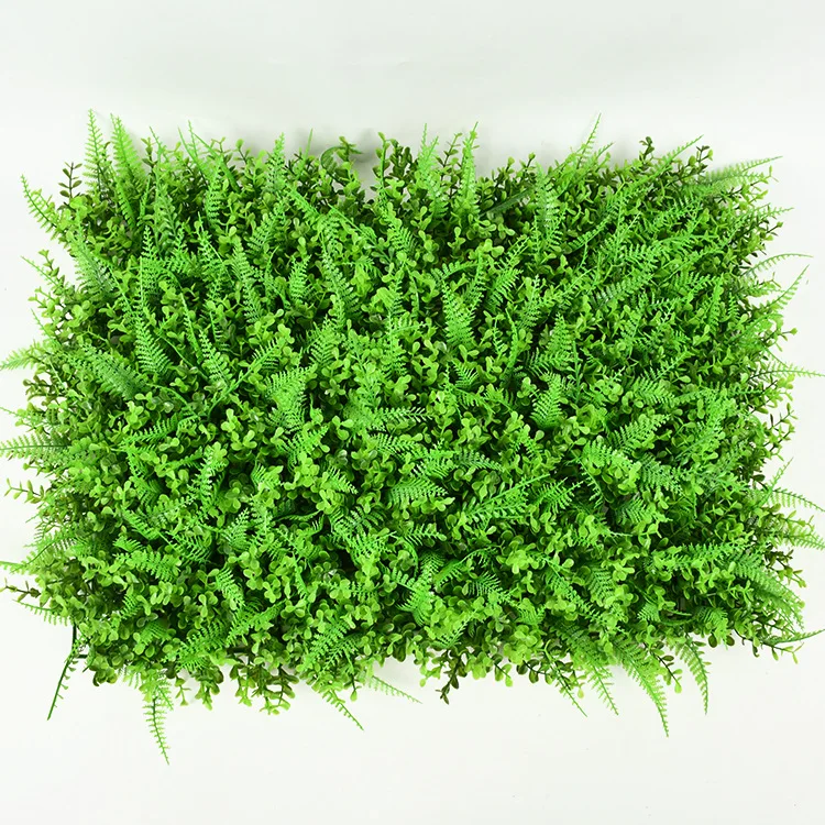 Green lawn 7 Зеленое растение стены искусственный газон самшит хедж сад задний двор домашний фон Декор Моделирование Милан трава открытый цветок стены - Цвет: Green lawn 7