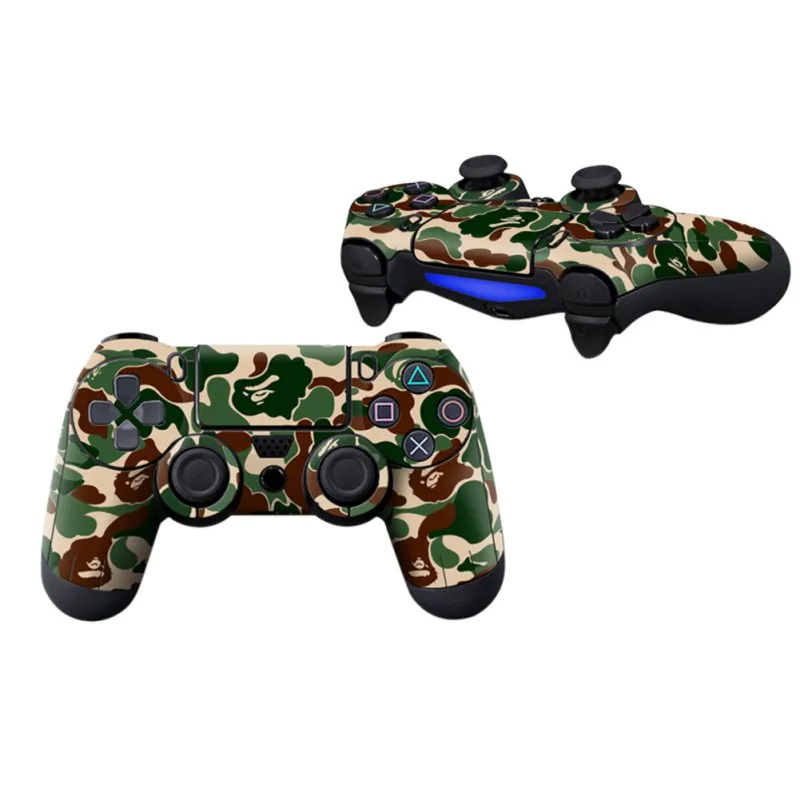 Игровой контроллер ПВХ наклейка защитный чехол для SONY Playstation 4 PS4 контроллер кожи