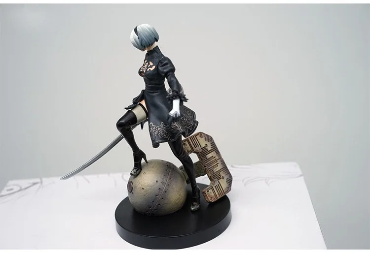 Фигурки NieR:Automata YoRHa №2 тип B 15 см ПВХ новая коллекция игрушек аниме экшн фигурки