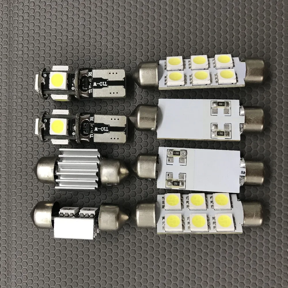 10 шт. белая Автоматическая внутренняя светодиодная подсветка светильник лампы