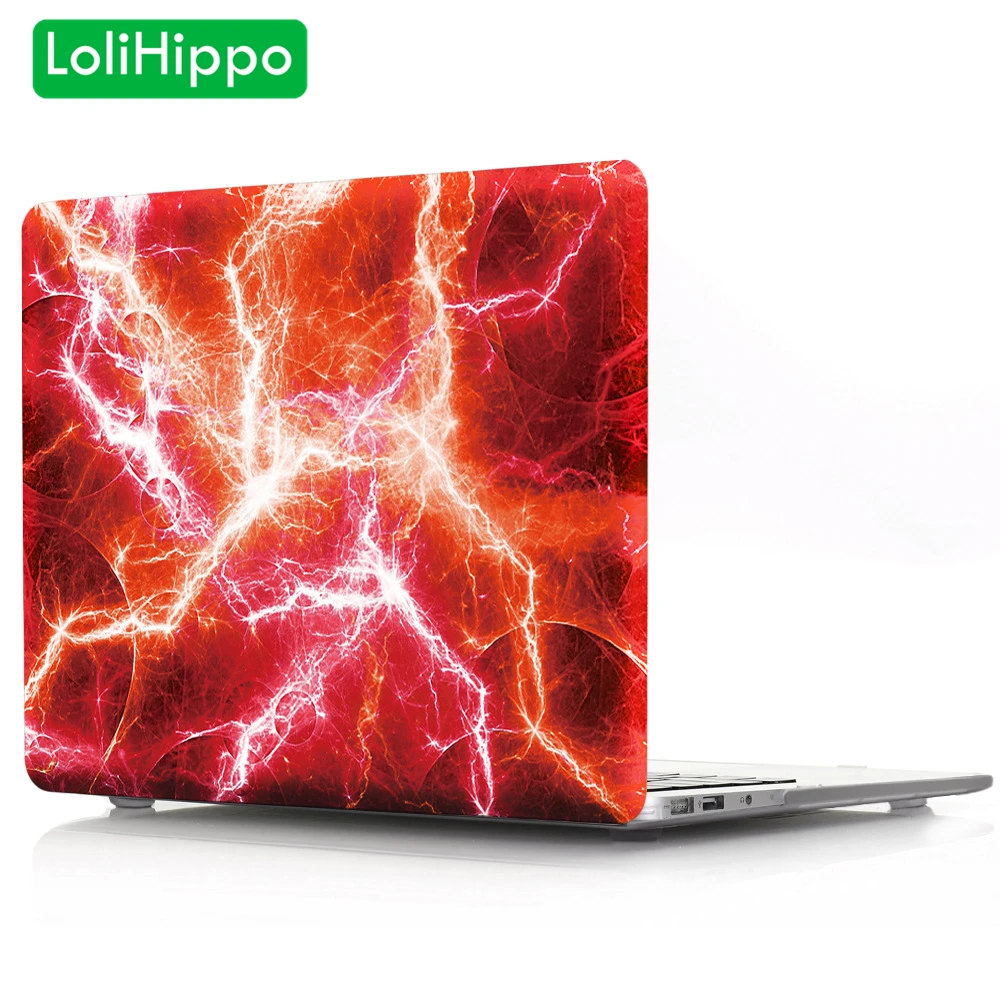 LoliHippo воздушное пространство серии ноутбук жесткий чехол для MacBook 11 12 13 15 дюймов Air