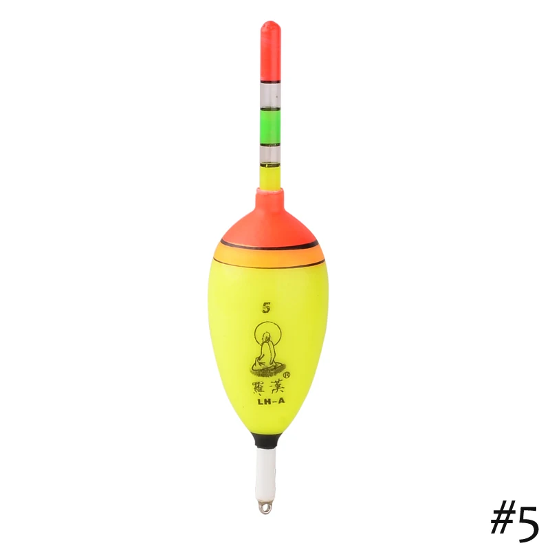 5 шт./лот EVA светящаяся плавающая наживка различные размеры наружная для рыбы