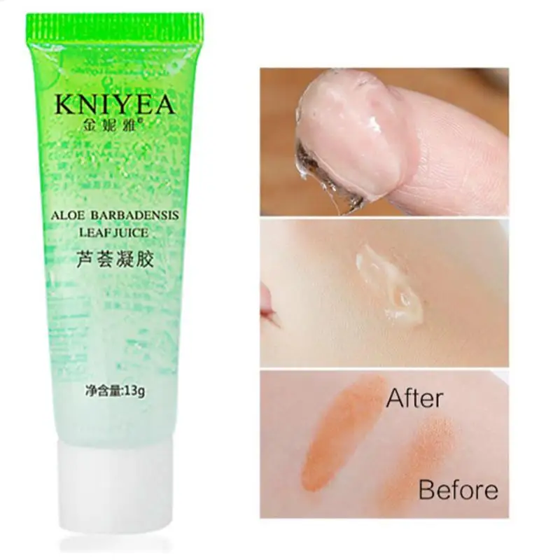 Профессиональный натуральный праймер для макияжа прозрачный гель алоэ 100% чистые