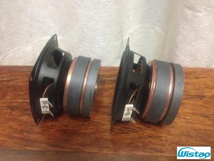 Hi-Fi 4 дюйма полный спектр Динамик блок 4 Ом 60Hz-23KHz 92dB Макс японский AKISUI4 из-за цветопередачи монитора Динамик s ламповый усилитель DIY Аудио