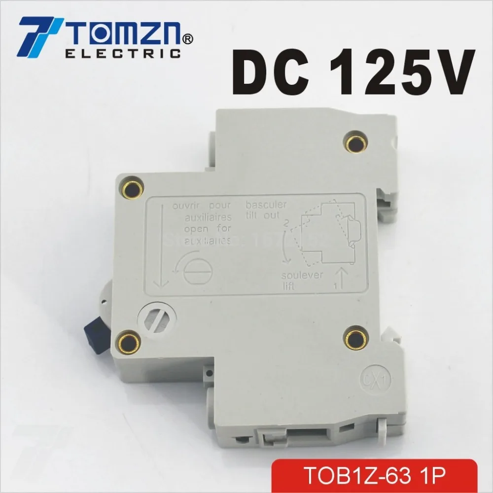1P 3A DC 125V автоматический выключатель MCB|mcb mini circuit breaker|breakerbreaker amp |