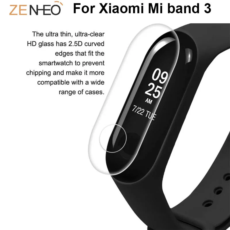 

For Xiaomi Mi band 3 smart bracelet Screen Protector Full Cover For Xiaomi Mi band 3 Anti-scratch Protective Film 3pcs / 5pcs