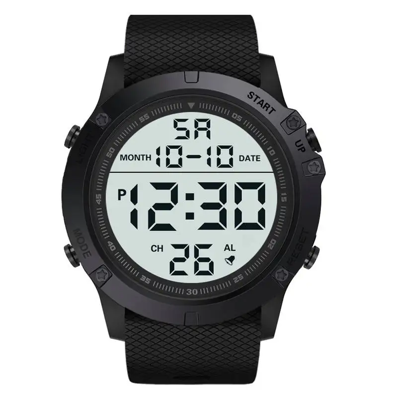 B Relogio Masculino бренд honhx роскошный светодиодный водостойкий цифровой часы для спорта на открытом воздухе цифровые электронные наручные часы 661S4 - Цвет: B