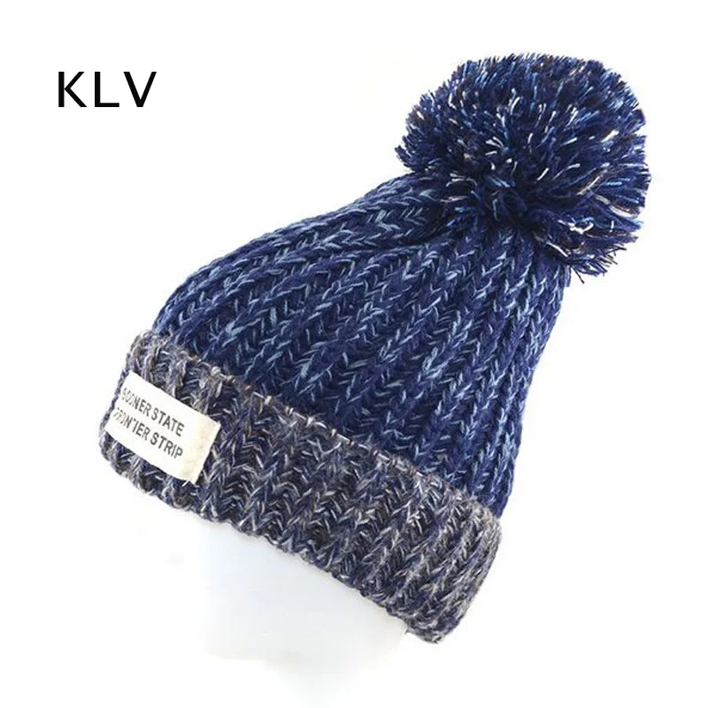 Корейские модные шляпы Gorros новый стиль вязаная Лоскутная шапка бини для женщин