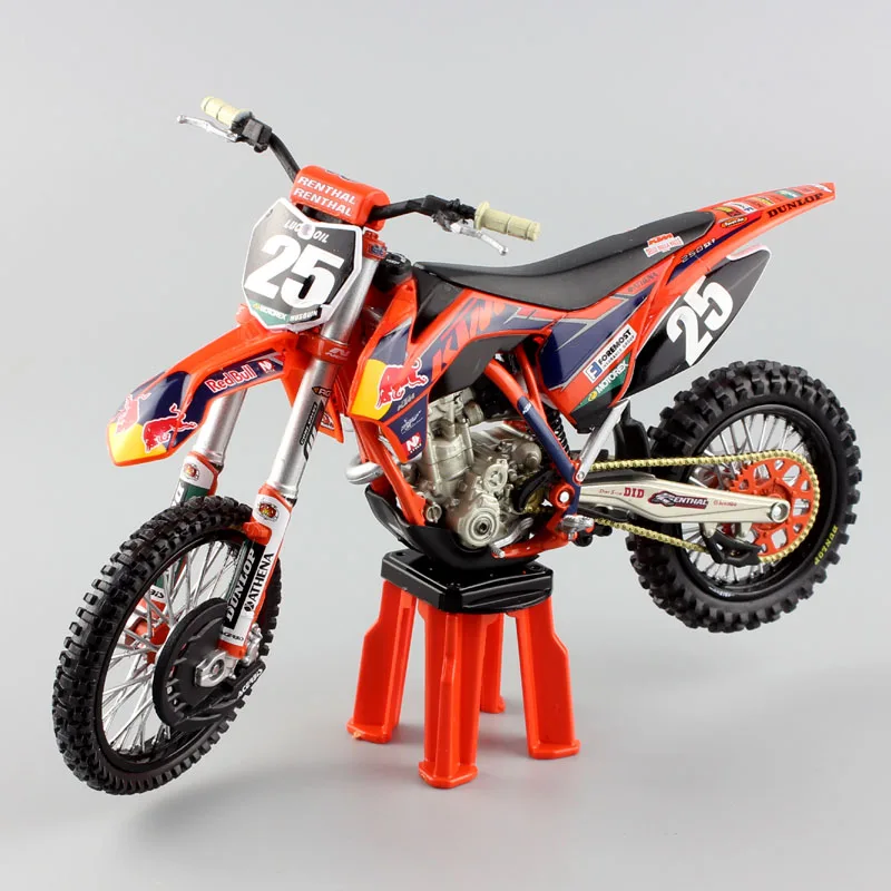 1/12 KTM 250SX-F № 25 напитка red bull от производителя racer SXF 2013 Марвин Musquin масштаб мотоциклов литья под давлением модель Мотокросс MX Байк игрушки