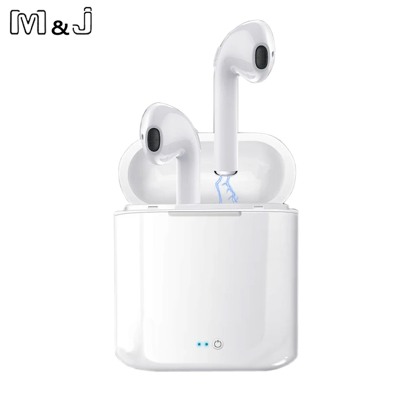 I7s TWS I7 Mini беспроводные Bluetooth наушники Стереонаушники Гарнитура с зарядным боксом