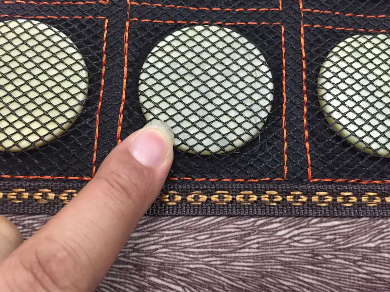 Турмалиновый коврик с подогревом для натурального нефрита массажа всего тела