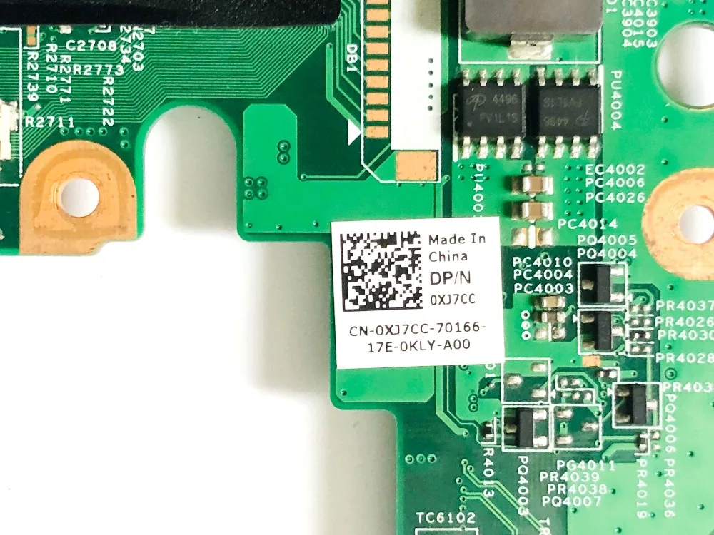 Original for DELL N4050 laptop motherboard HM67 HD6470M 512M CN-0XJ7CC tested good free shipping | Компьютеры и офис