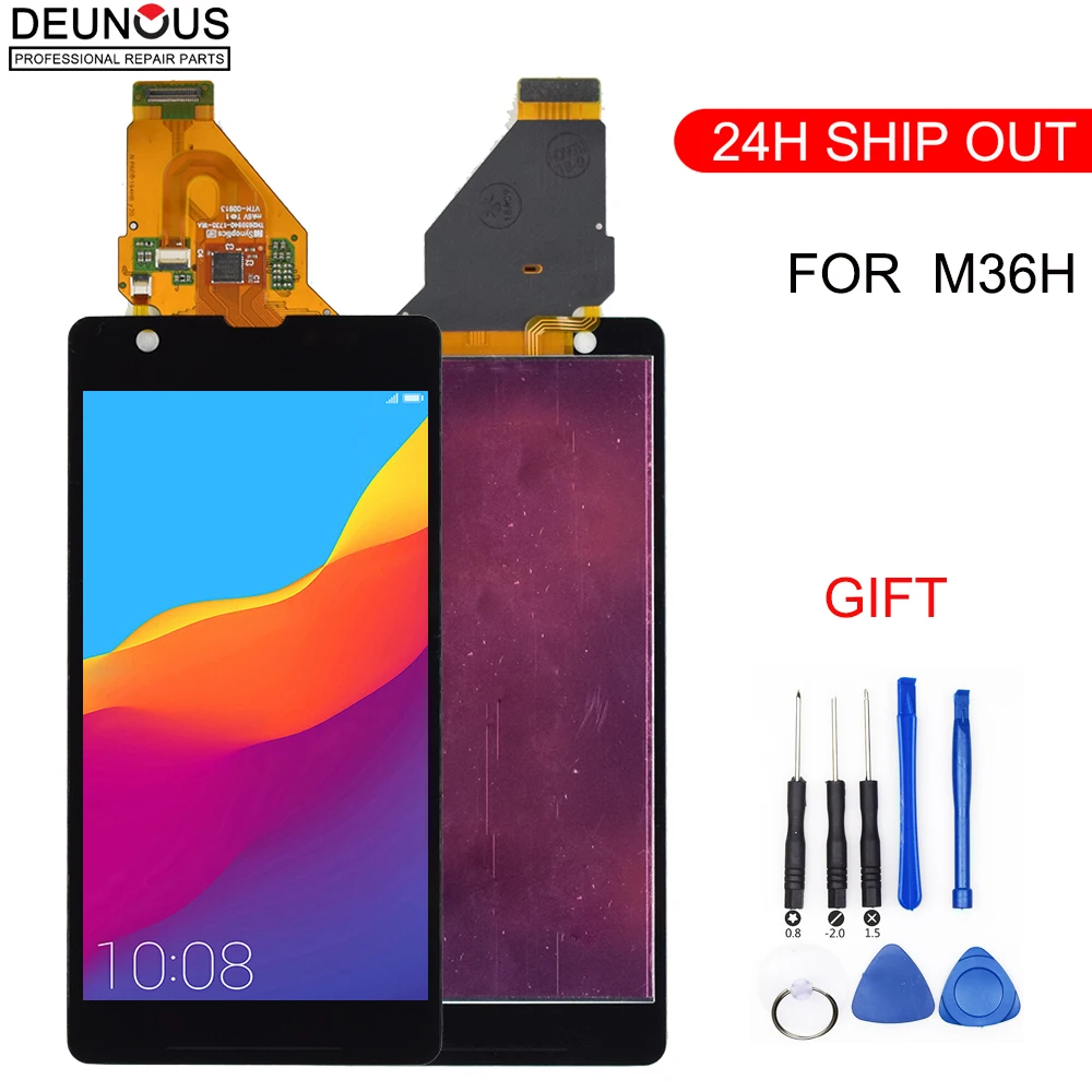 Оригинальный сменный сенсорный экран для Sony Xperia ZR ЖК дисплей M36h C5502 C5503|Экраны