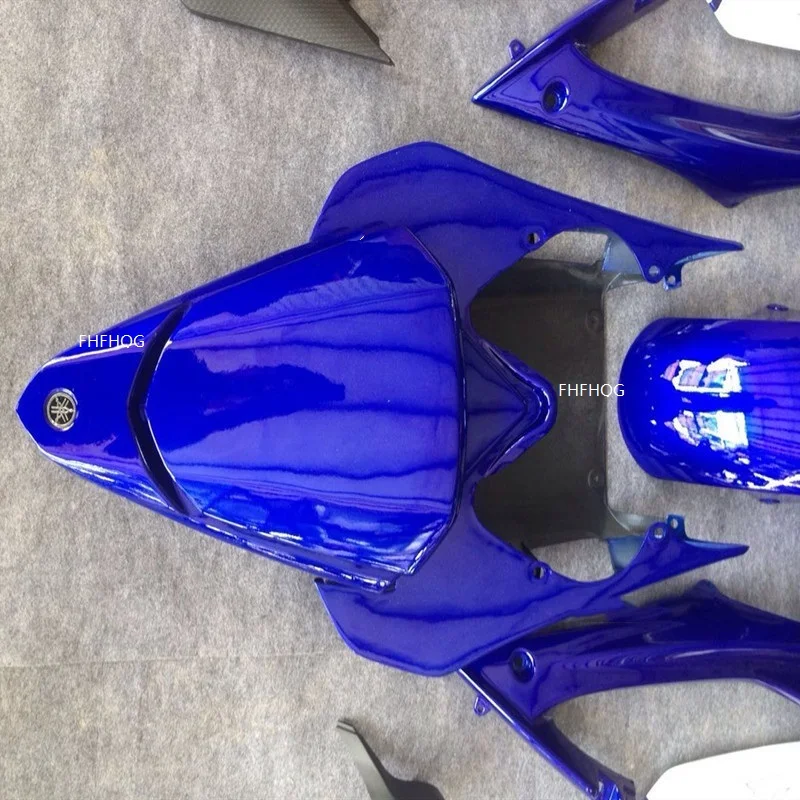 Горячая Распродажа YZF R6 2008 2009 2010 2011 2012 2013 2014 синий белый пластиковый комплект
