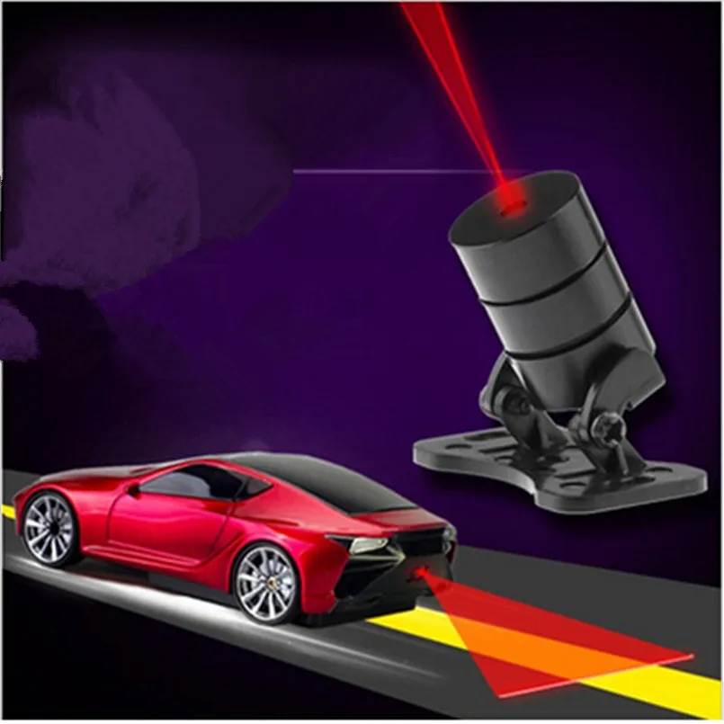 Автомобильный Стайлинг лазерные противотуманные предупреждающие огни чехол для