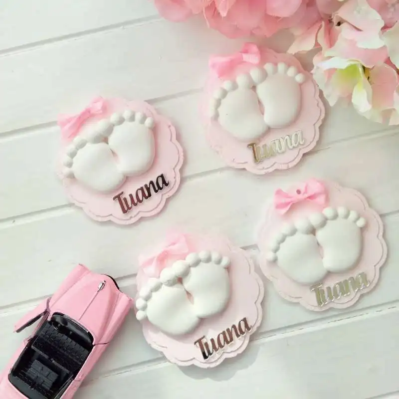 Изготовленные на заказ Серебряные Акриловые зеркальные бирки