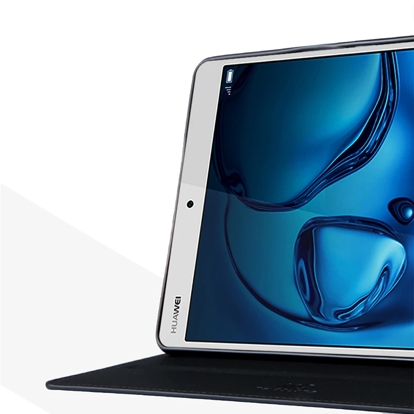 Тонкий из искусственной кожи смарт-чехол для планшета крышка huawei MediaPad M3 8 4