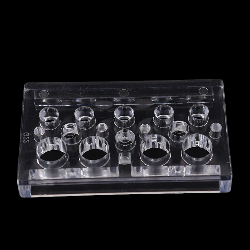 Многоразовый акриловый пластиковый прозрачный держатель для тату с чернилами