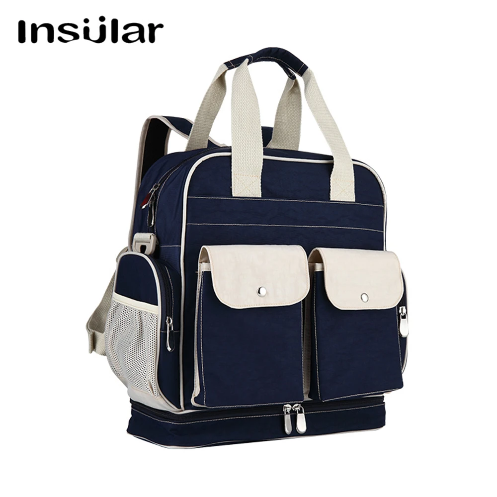 Туристический рюкзак для мам вместительная сумка смены пеленок на детскую