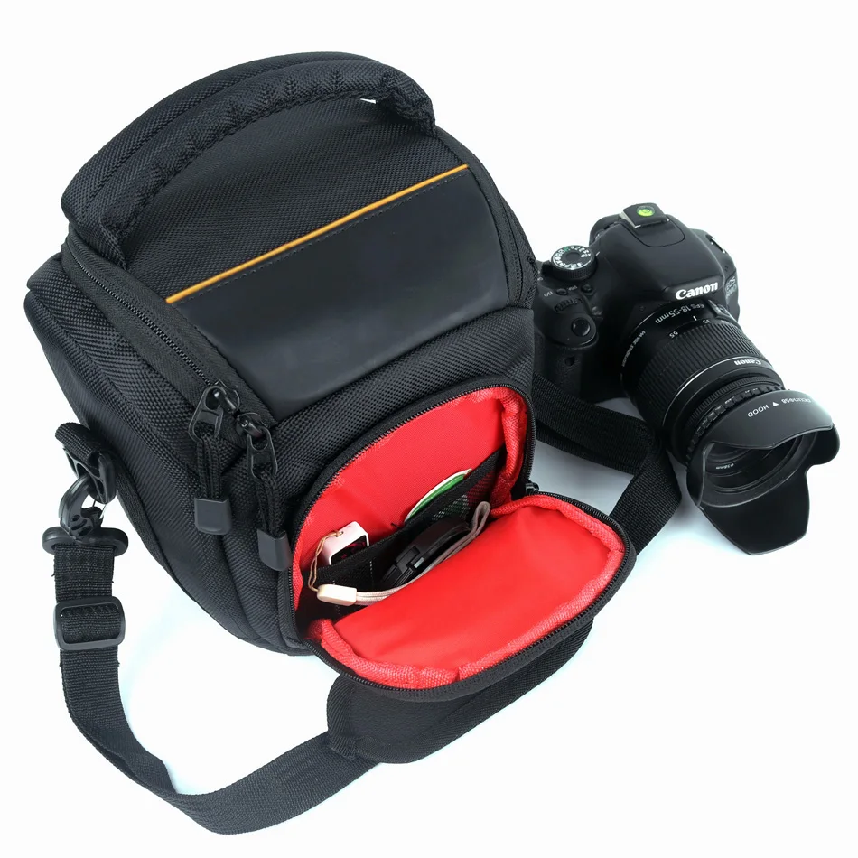 Сумка для DSLR камеры наплечный чехол Nikon D3400 D7200 D7100 D7000 D610 D750 D80 D90 D600 D810 P900 P520 DF камера