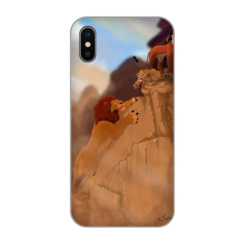 Король Лев лучшие Coque чехол для телефона iPhone4 5S 5C SE 5 Max XR XS 6 S 7 8 Plus X Мягкие TPU Shell |