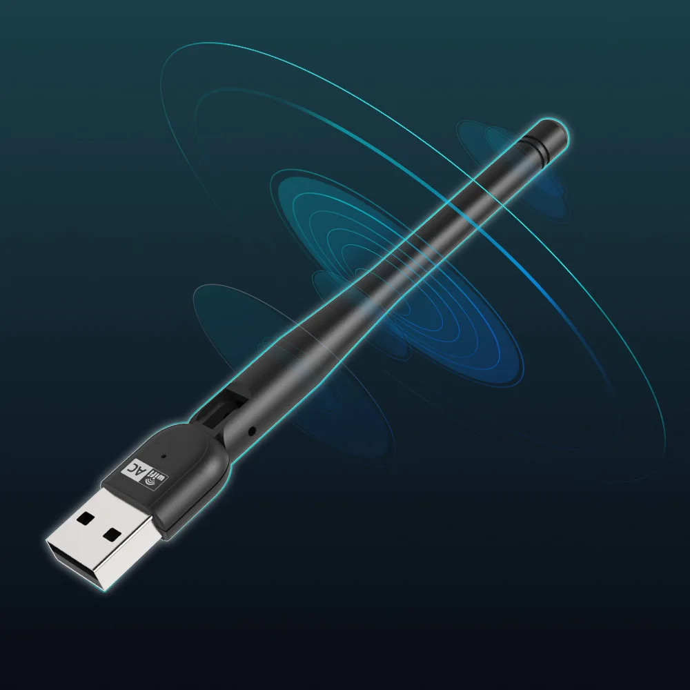 WAVLINK USB Wifi адаптер 600 Мбит/с 5 ГГц AC600 двухдиапазонный беспроводной сетевой 2 4 Wi-Fi