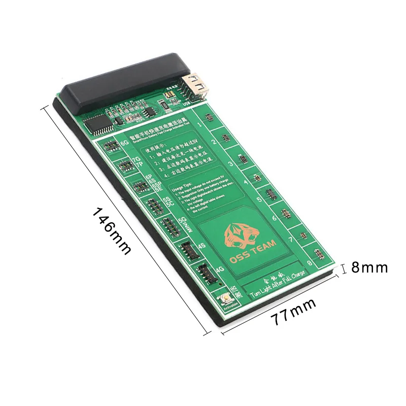 Инструмент для электрика батарея быстрая зарядка активационная плата с кабелем