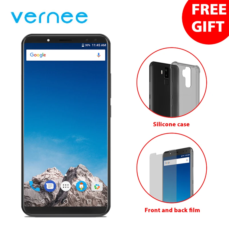Vernee X 6 0 &quot18:9 Экран мобильный телефон Android 7 1 4 г Оперативная память 64 Встроенная
