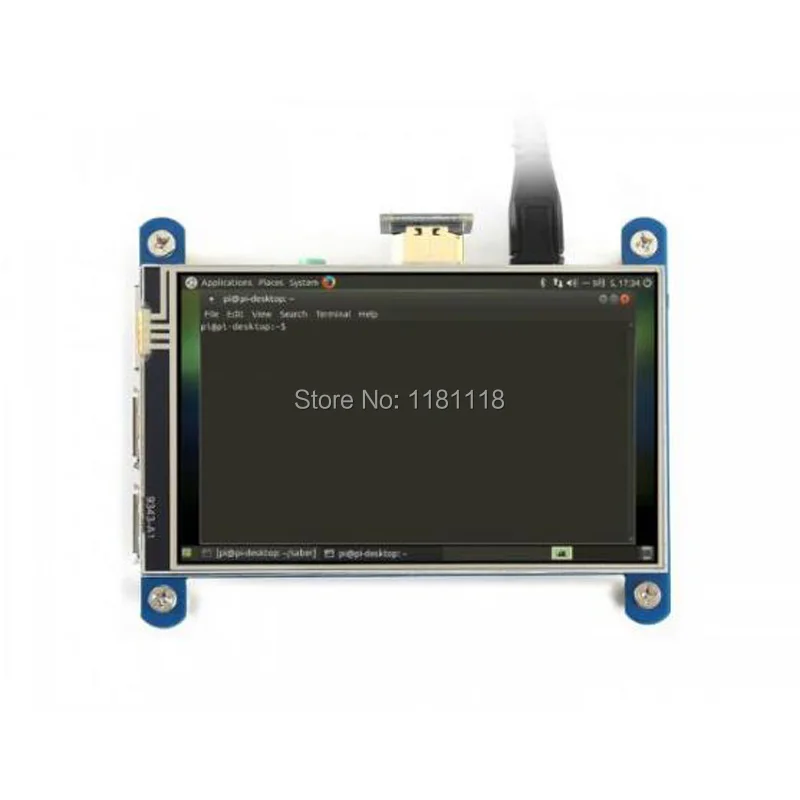 Raspberry Pi 4 дюймовый HDMI LCD (H) интерфейс 480x800 Аппаратное Разрешение