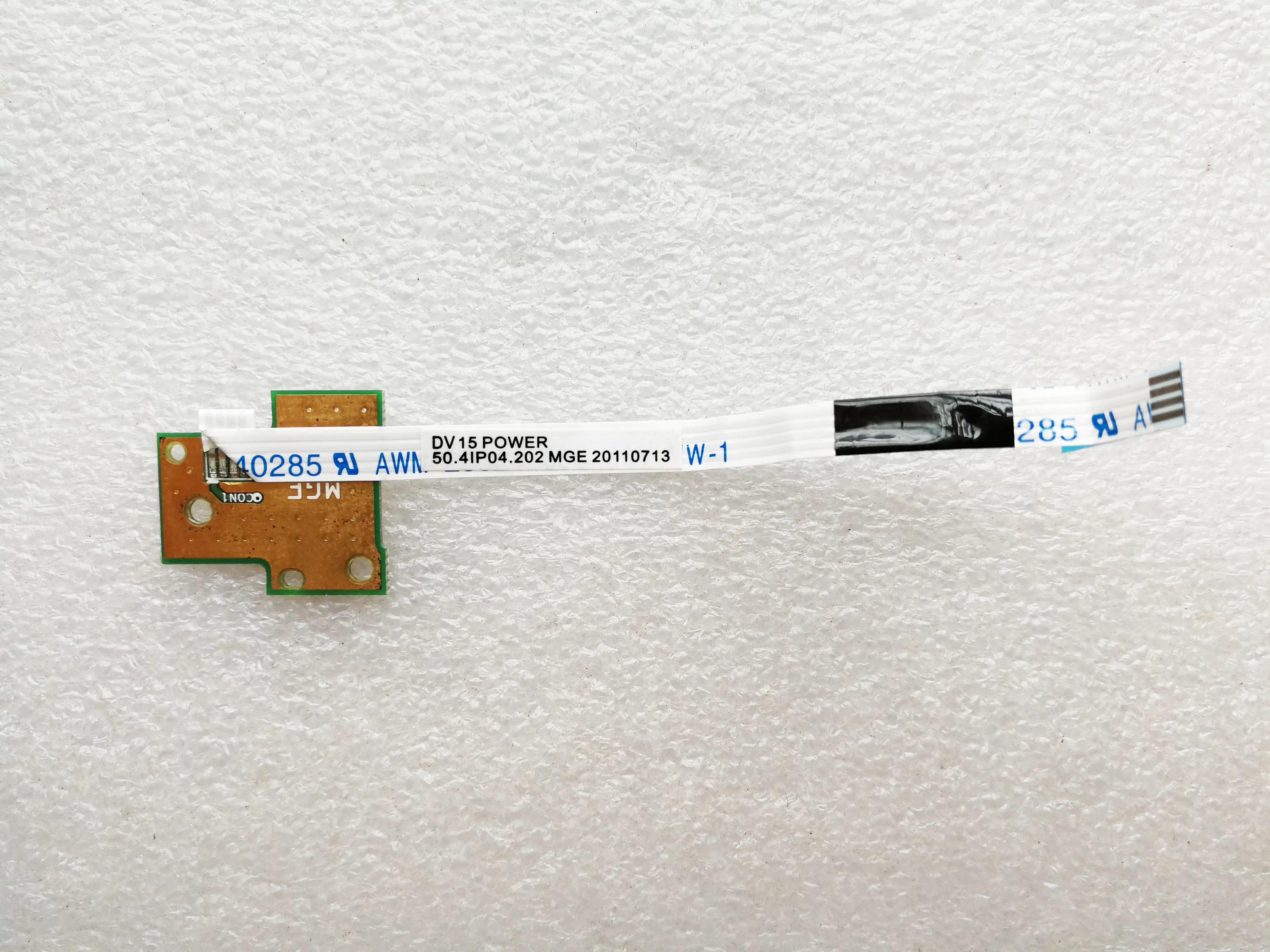 Оригинал для DELL Inspiron M5040 M5030 N5050 15V N5040 плата переключателя кнопки питания 50.4IP04.102
