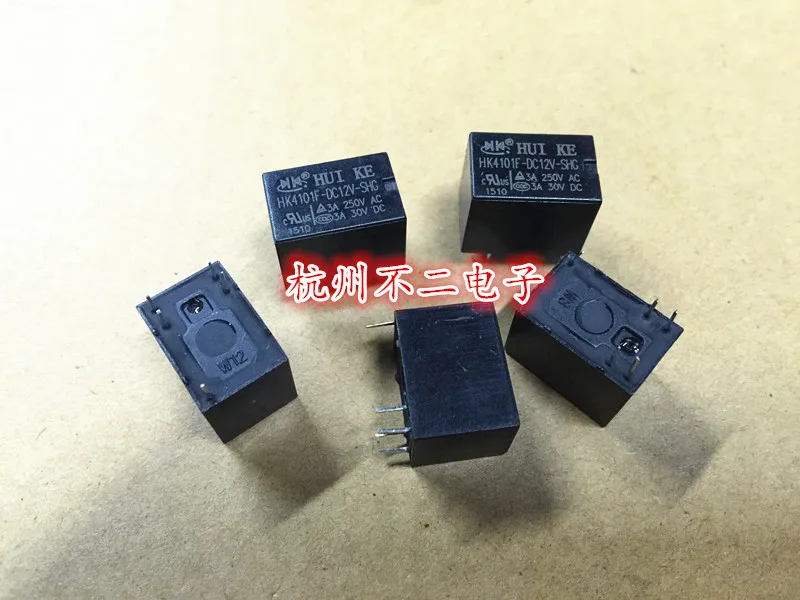 HK4101F-DC12V-SHG один набор для преобразования 5 футов 3A 250VAC для SRSZ-12VDC-SL