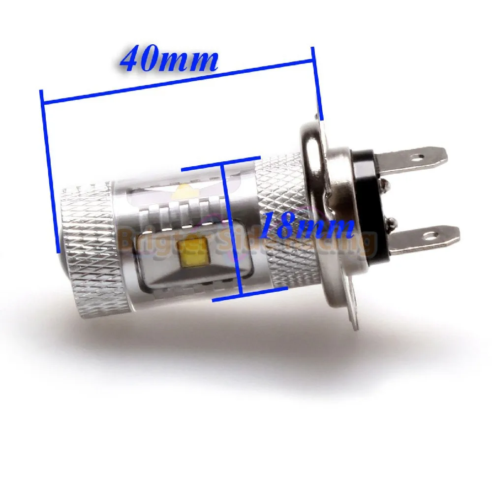 Светодиодная лампа для автомобиля 2x30 Вт Cree Chips LED blanc 6500K H7|lamp led h7|lamp h7h7 lamp |