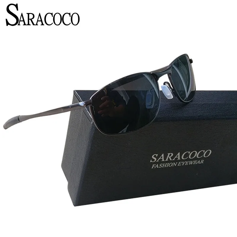Очки солнцезащитные SARACOCO R130 Мужские поляризационные модные солнечные