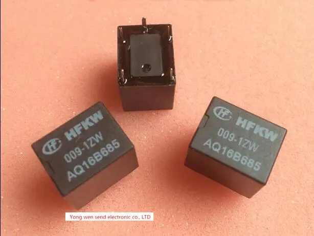 HOT NEW 9V relay HFKW-009-1ZW HFKW 009-1ZW HFKW0091ZW HFKW-0091ZW 0091ZW 9VDC DC9V DIP5 10pcs/lot | Обустройство дома