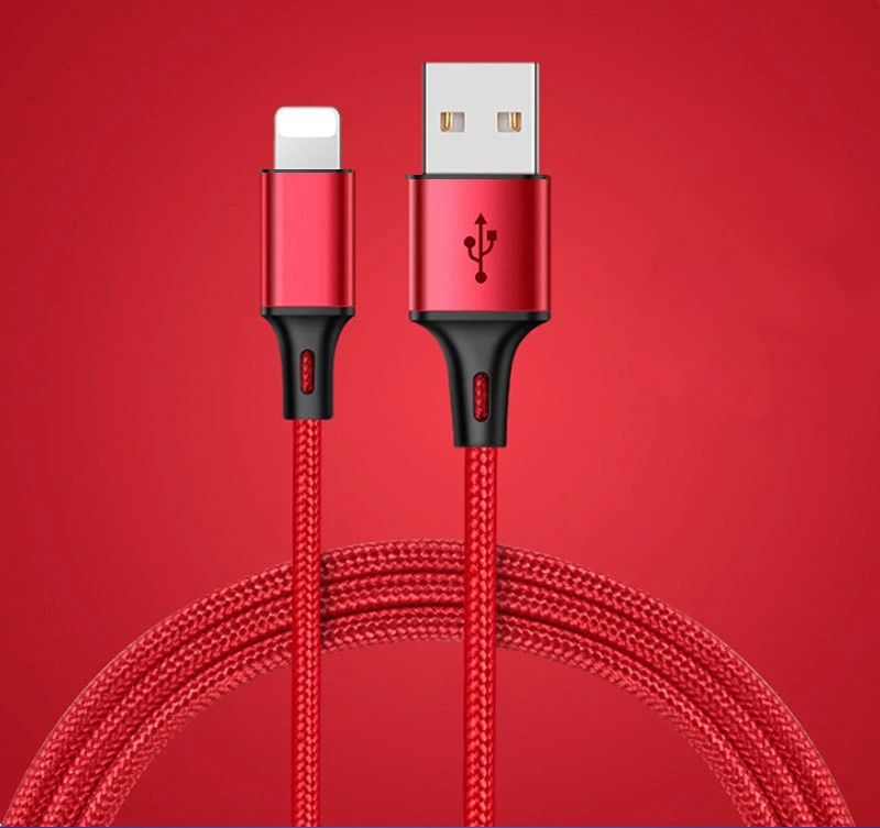 Кабель USB для зарядки и передачи данных для iPhone 6 S 6 S 7 8 Plus 5 5S X XR XS Max iPad Mini Air 2 короткий длинный 2 м 3 м провод для быстрой зарядки