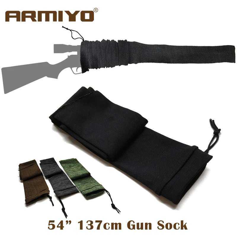 Armiyo 54 &quotтрикотажные носки для пистолета Полиэстровая силиконовая Пылезащитная