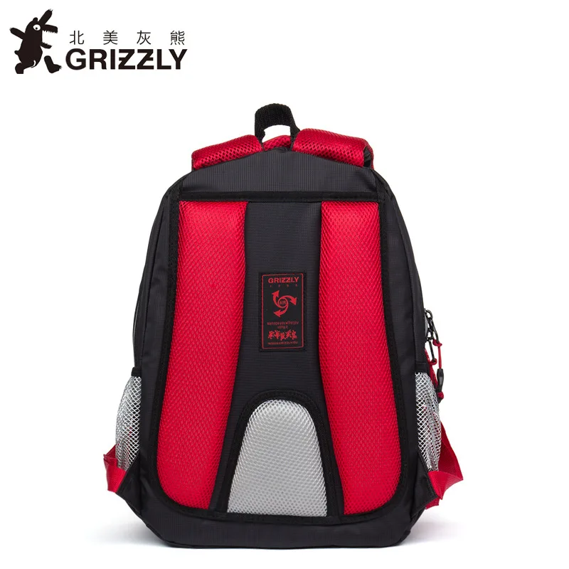 Детские школьные сумки GRIZZLY, водонепроницаемые ортопедические школьные рюкзаки для мальчиков, детский рюкзак с принтом, класс 1-4, mochilas infantil