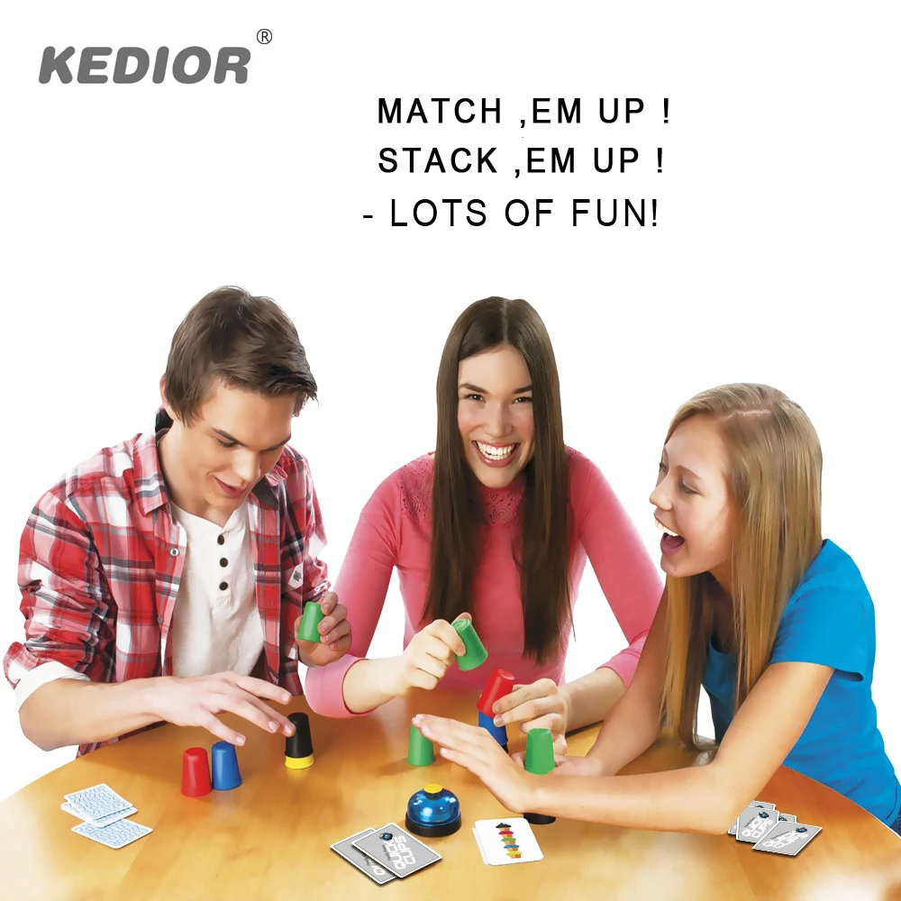 Карточная игра Kedior Speed Cup игра-вызов быстрая реакция семейные игры развивающие