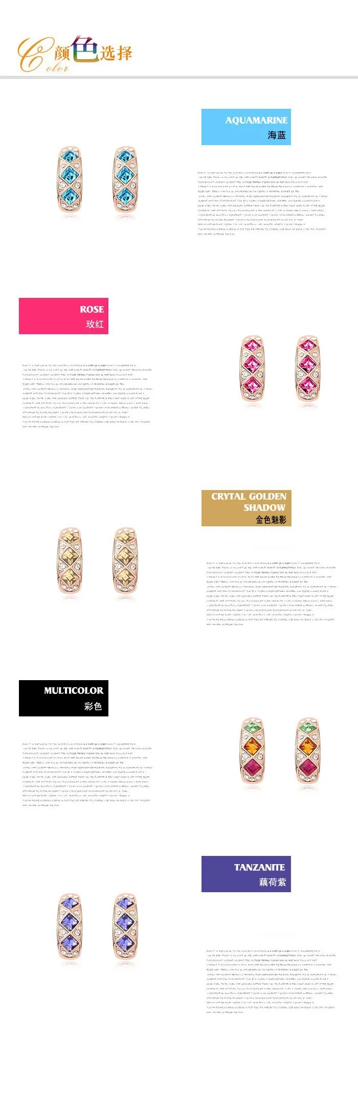 Стимпанк Pendientes сделаны с элементами Swarovski бижутерия с кристаллом для женщин в готическом стиле, Сережки для пирсинга