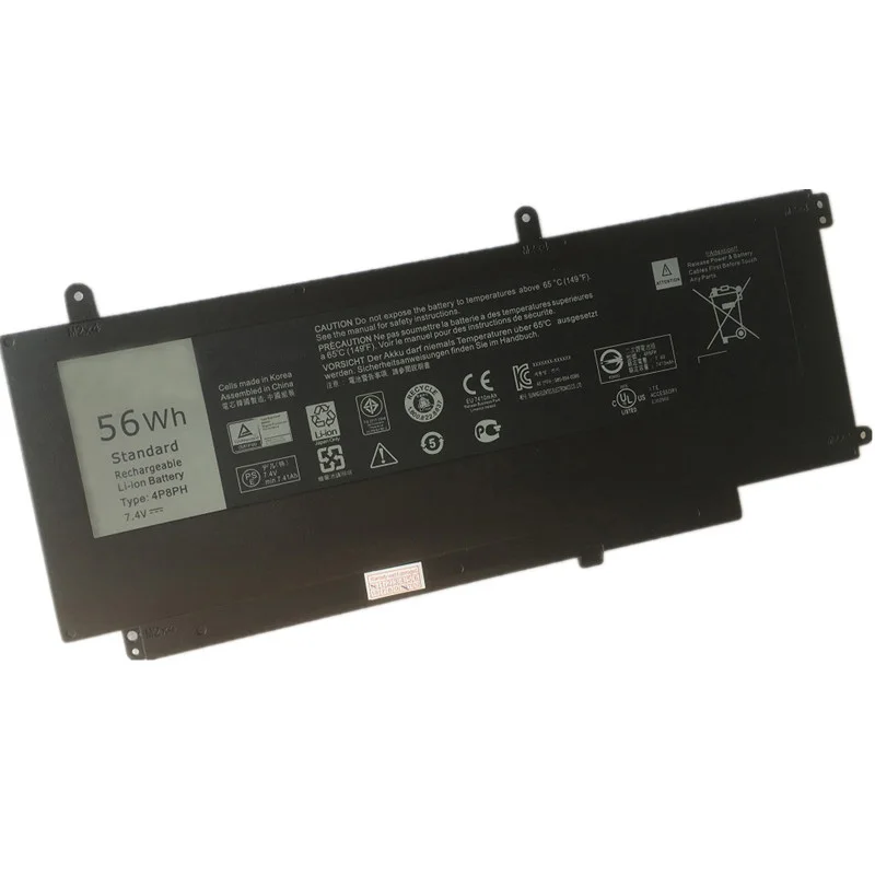 Новый оригинальный аккумулятор SupStone 56WH 4P8PH для Dell Inspiron 15 7000 7537 7547 7548 N7547 Vostro 5459 P68G001