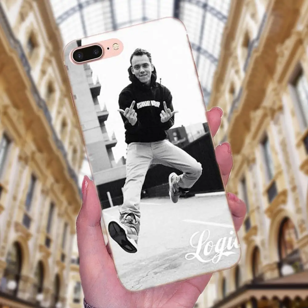 Logic Rapper красочный стиль ТПУ дизайн под заказ для Apple iPhone 4 4S 5 5C 5S SE 6 6S 7 8 Plus X XS Max XR |