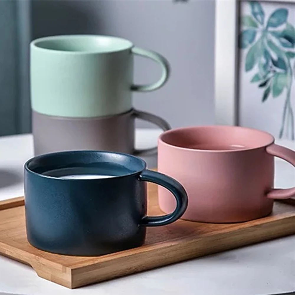 Новинка керамическая чашка для молока кофейная кружка креативная чайная дома и